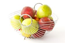 Apples And Peaches Royalty Free Stock Photos Apples And Peaches Royalty Free Stock Photos