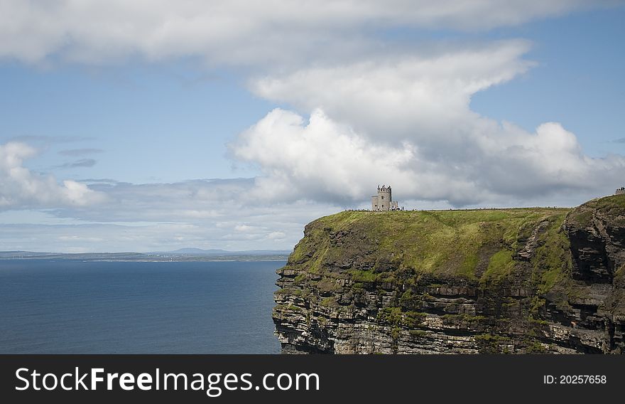 Cliff of mohers in ireland. Cliff of mohers in ireland