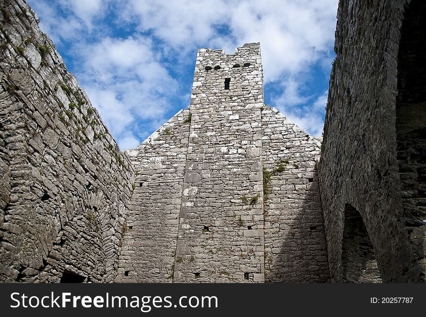 An ancient church in ireland. An ancient church in ireland