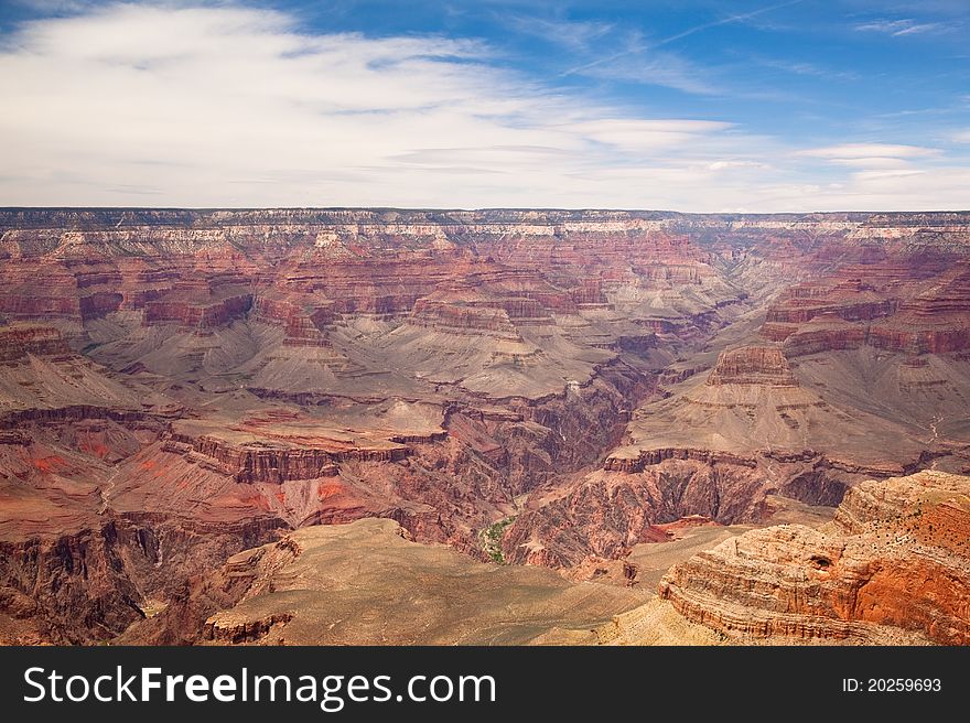 Grand Canyon in the summer