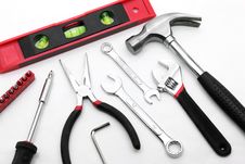 Basic Construction Tool Set Royalty Free Stock Image Basic Construction Tool Set Royalty Free Stock Image
