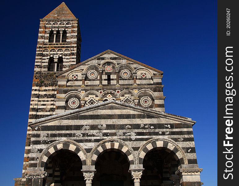 Rural Church in Sardinia, the name is Saccargia