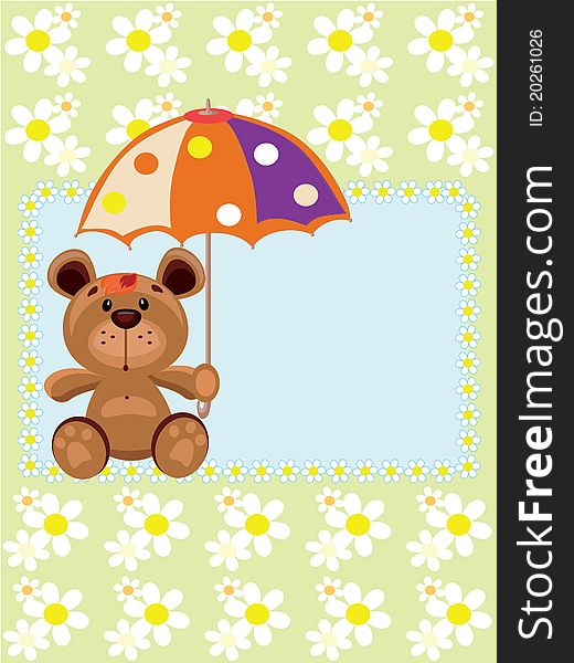 Bear With Umbrella.