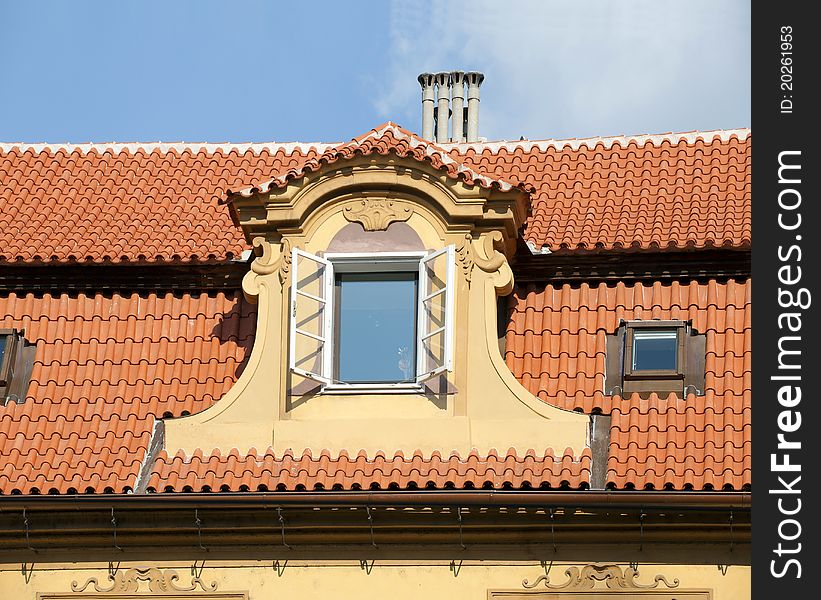 Baroque Window In The Roof