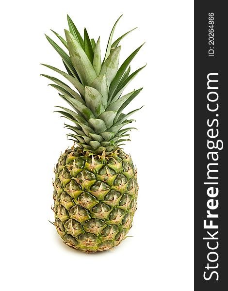 Pineapple isolated on white