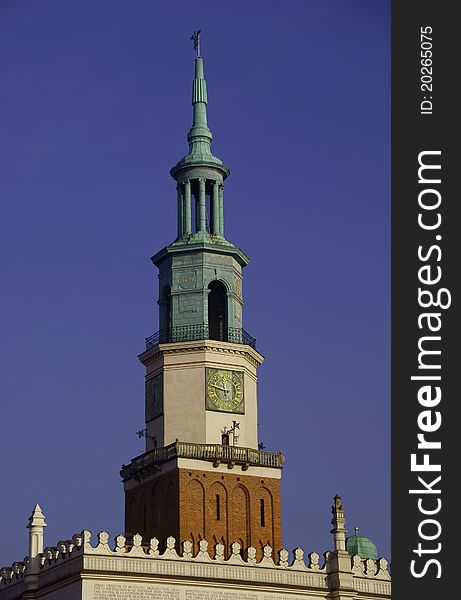 Tower of City Hall,Poland, Poznan