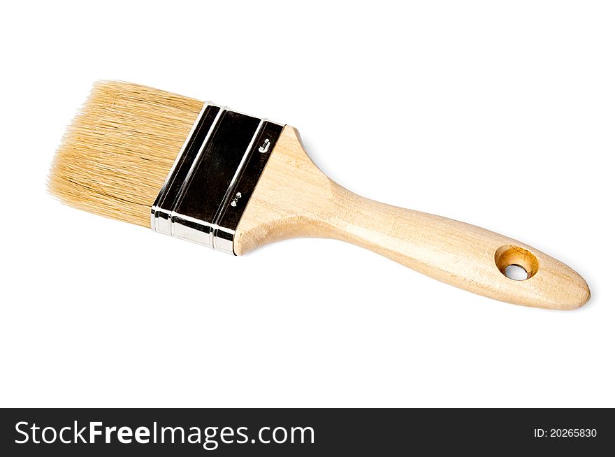 Paintbrush With Stiff Bristles