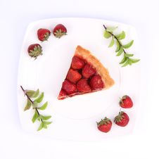 Strawberry Tart Royalty Free Stock Photos Strawberry Tart Royalty Free Stock Photos