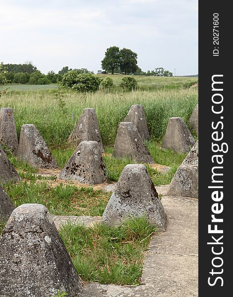 Nazi Germany anti tank fortification