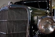 Classic Car Front Royalty Free Stock Images