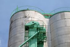 Silo Stock Photo