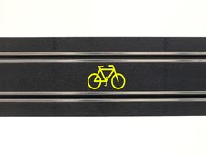 Bicycle Lane Stock Images
