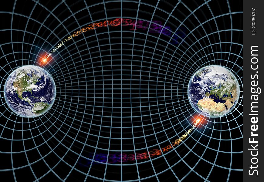 Montage of Earth globe and grid lines on the subject of modern technologies, communication and progress. Earth map imagery is a courtesy of Visible Earth (. Montage of Earth globe and grid lines on the subject of modern technologies, communication and progress. Earth map imagery is a courtesy of Visible Earth (