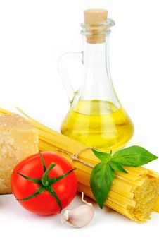 Ingredients For Italian Pasta Stock Image Ingredients For Italian Pasta Stock Image