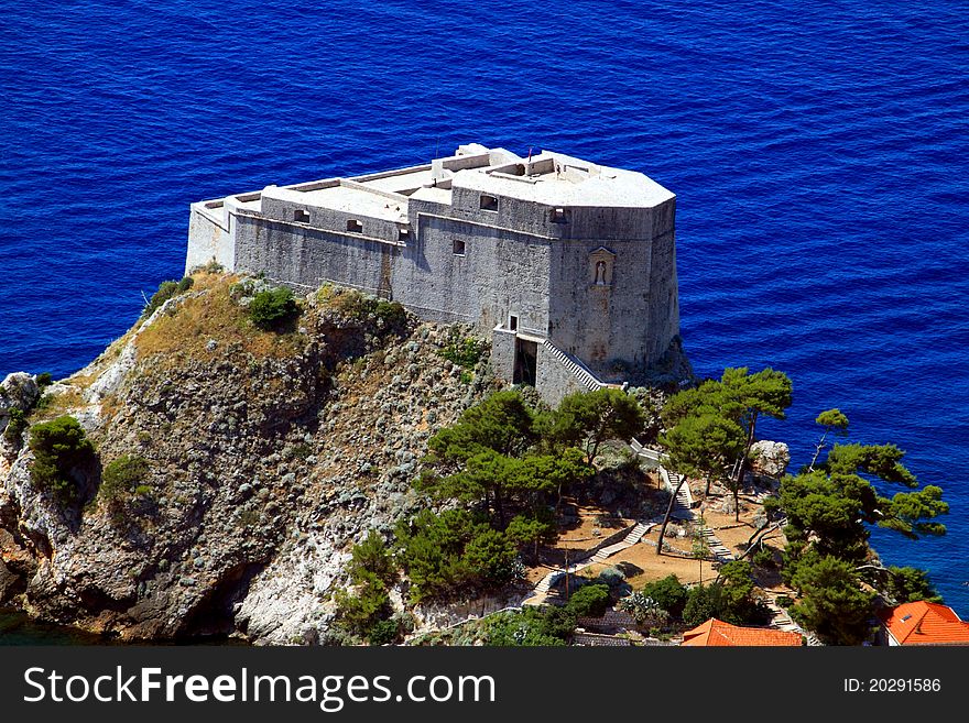 Castle In Dubrovnik