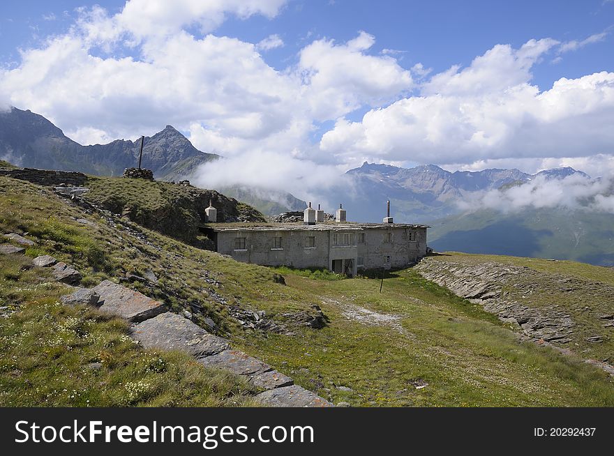 Barrack WW2 - Fort Pattacreuse (Pattacroce) 1889 - Mont Cenis, France