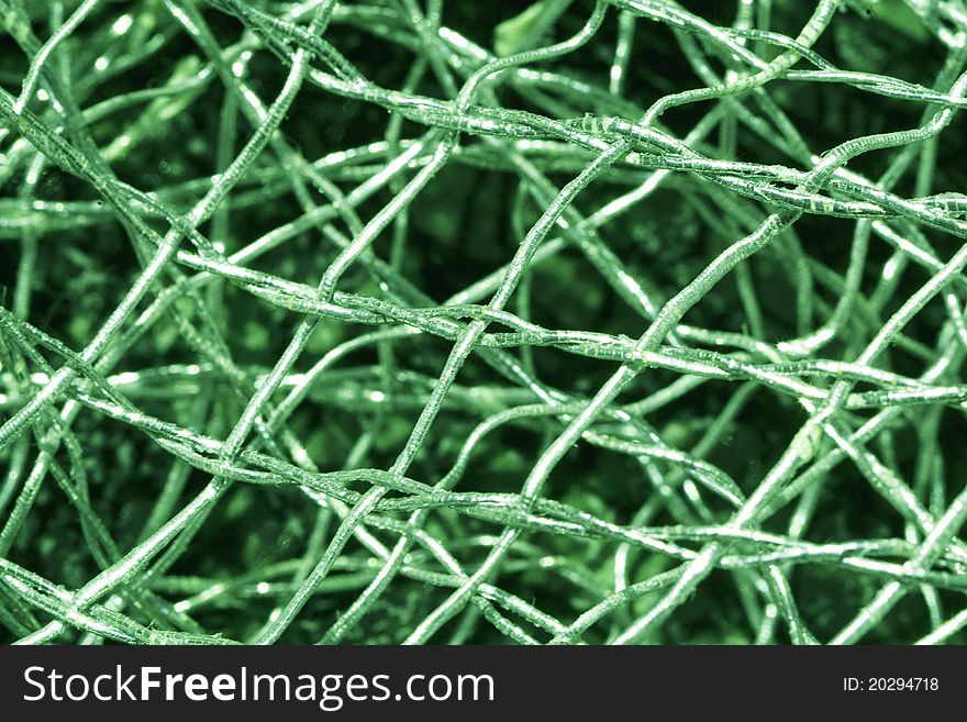 Closeup of netting