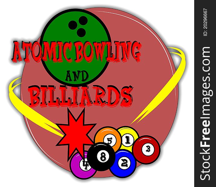 Bowling And Billiards Background