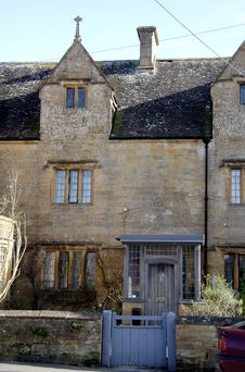 English Village House Royalty Free Stock Photo English Village House Royalty Free Stock Photo