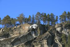 Steep Cliffs Royalty Free Stock Photo Steep Cliffs Royalty Free Stock Photo