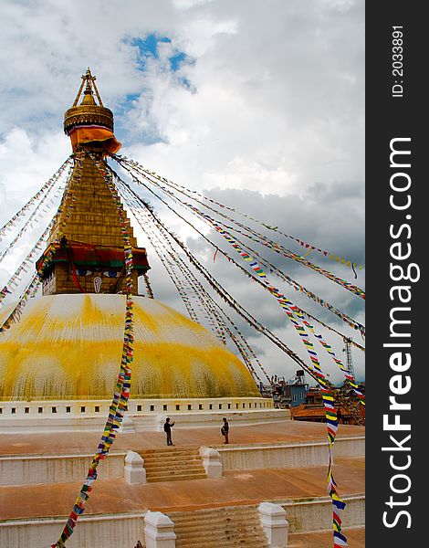 Kathesimbhu stupa in Kathmandu