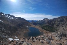 Black Lake In The Mountains Royalty Free Stock Image Black Lake In The Mountains Royalty Free Stock Image