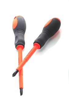 Electrical Screw Driver Isolated White Royalty Free Stock Photos Electrical Screw Driver Isolated White Royalty Free Stock Photos