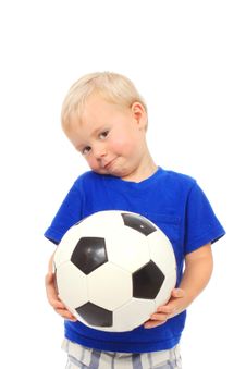 Little Soccer Player Royalty Free Stock Photos Little Soccer Player Royalty Free Stock Photos
