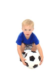 Little Soccer Player Stock Image Little Soccer Player Stock Image