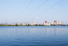 Nuclear Power Plant In South Ukraine Stock Photography