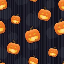 Jack-O-Lantern Seamless Tile Stock Photos Jack-O-Lantern Seamless Tile Stock Photos