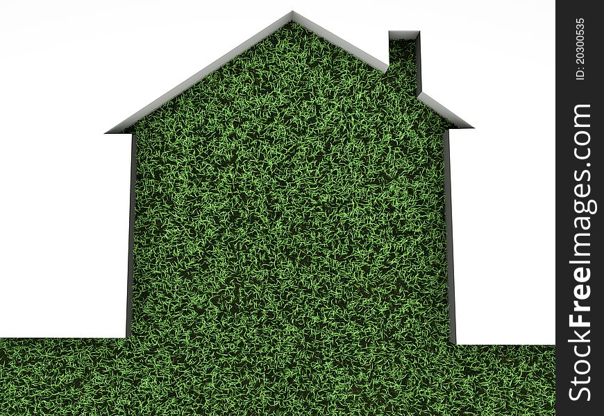 House On Green Grass