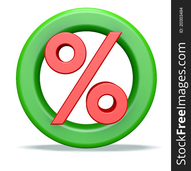 Red percent on the green torus