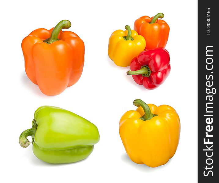 Bell-peppers set