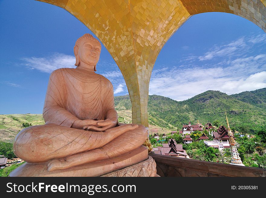 Big Buddha image in Thailand