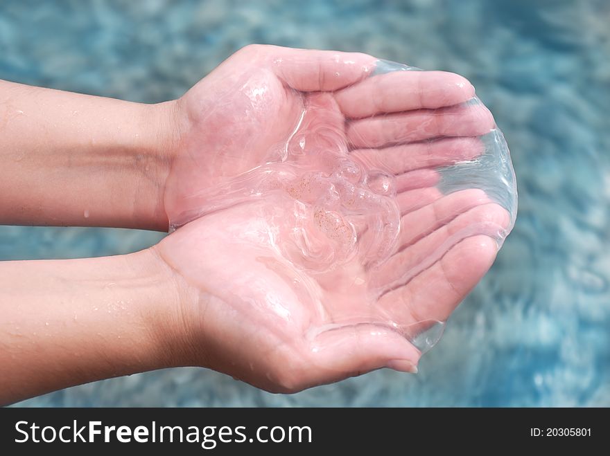 Jellyfish In Hand