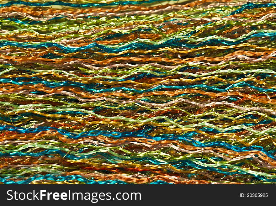 Colorful knitting as a background. Colorful knitting as a background