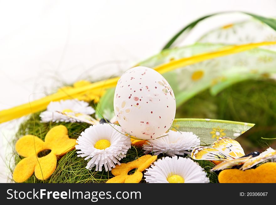 Beautiful Easter background with eggs. Beautiful Easter background with eggs