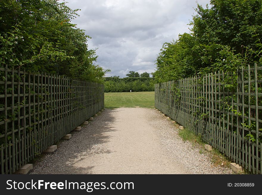 Landscapes from Versailles gardens, paris, France