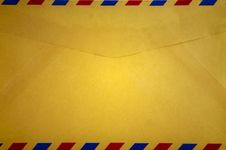 Old Vintage Style Envelope Path Royalty Free Stock Images
