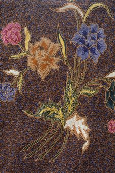 Batik Design In Thailand Stock Image Batik Design In Thailand Stock Image