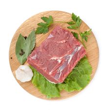 Raw Beef Steak Royalty Free Stock Images