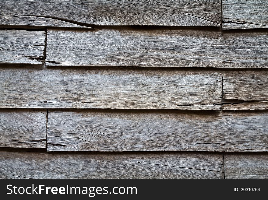 Wood wall of Thai primitive house. Wood wall of Thai primitive house