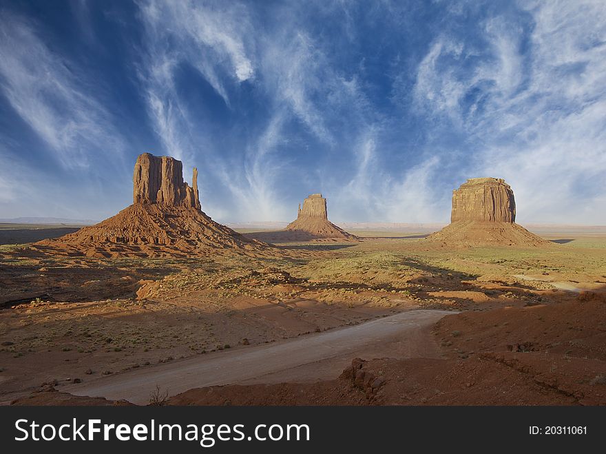 Rocks and Colors of Monument Valley, U.S.A.
