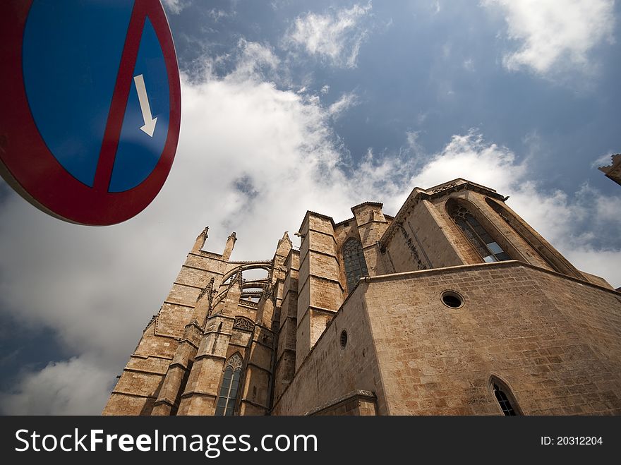Cathedral in Palma, Mallorca, Spain