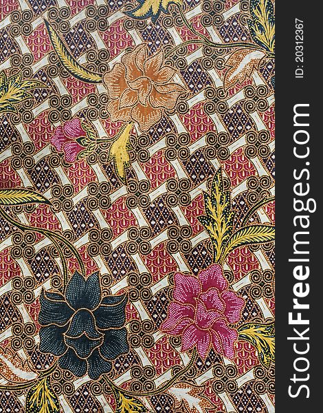 Batik Design In Thailand