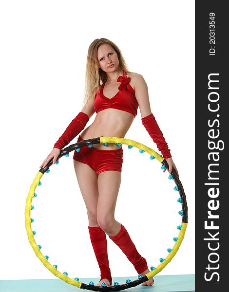 Woman With Hula-hoop