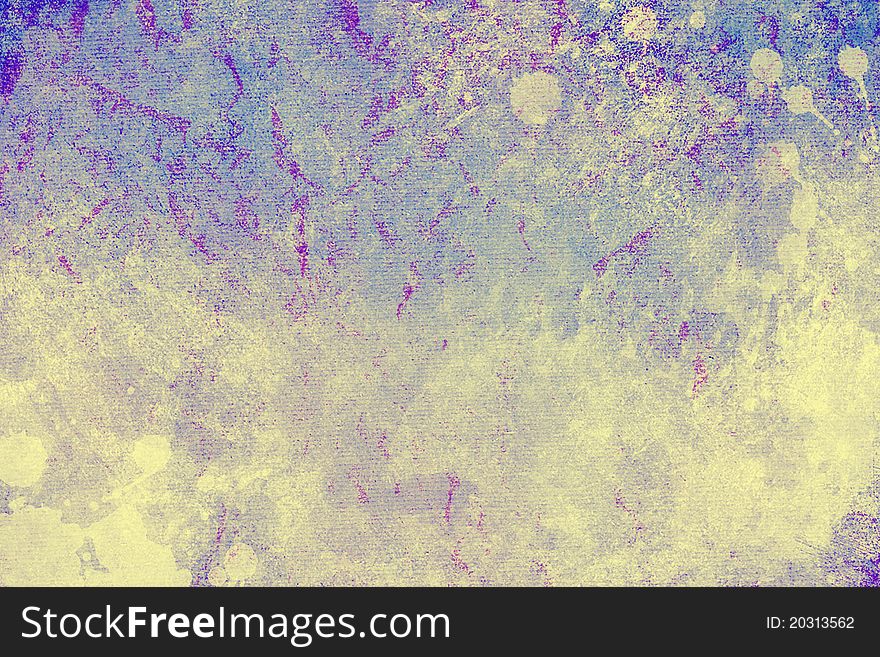 Abstract grunge background. Textured multi-colored canvas with drops of paint. Abstract grunge background. Textured multi-colored canvas with drops of paint.