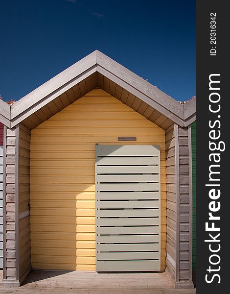 Single Beach Hut in Blyth, Northumberland, UK