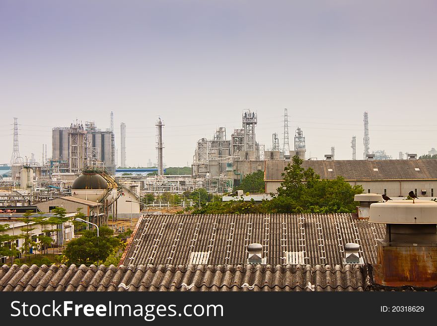 Gas refineries plants in thailand